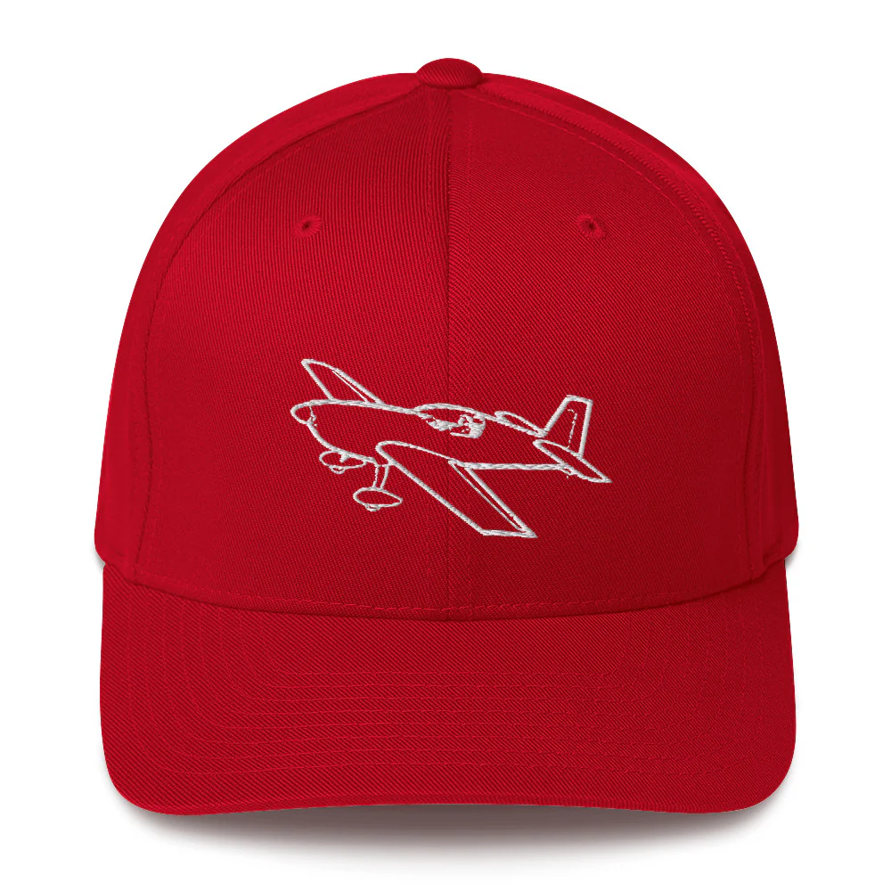 Extra 300 Homebuilt Sport Aircraft Embroidered Hat - Image 3