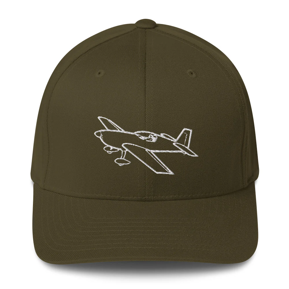 Extra 300 Homebuilt Sport Aircraft Embroidered Hat - Image 4