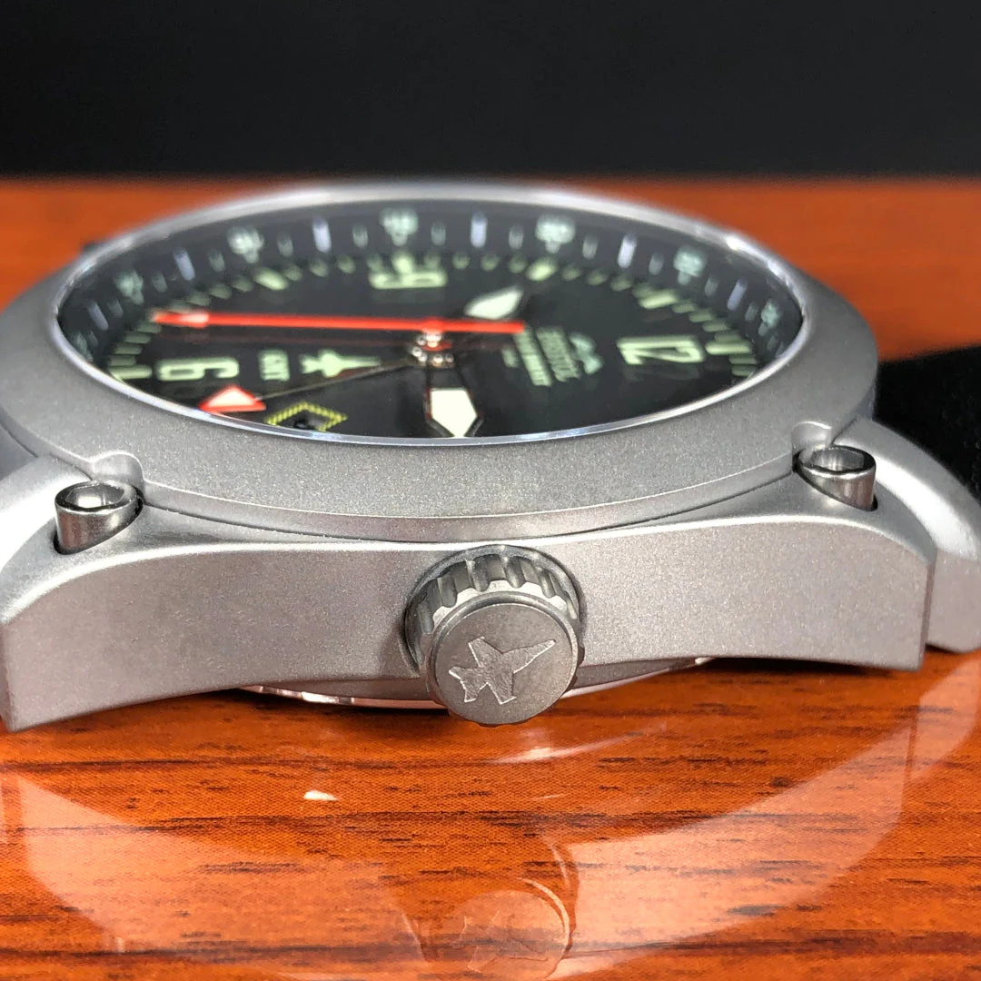 F-18 Hornet Tribute Watch - Black Dial - Image 7