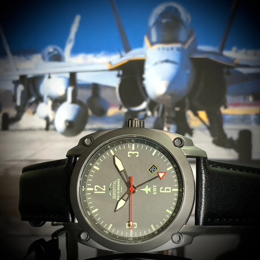 F-18 Hornet Tribute Watch - Gray Dial - Image 4
