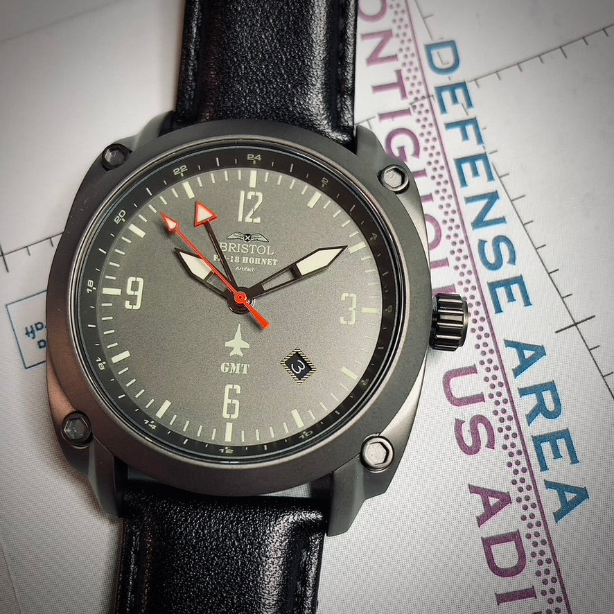 F-18 Hornet Tribute Watch - Gray Dial - Image 5