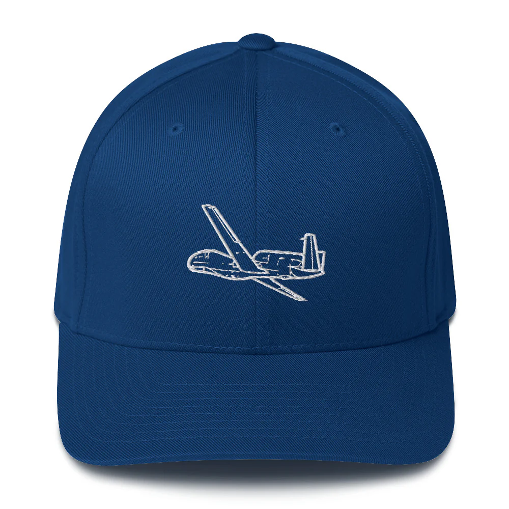 Global Hawk High-Altitude UAV 2 Embroidered Hat - Image 2