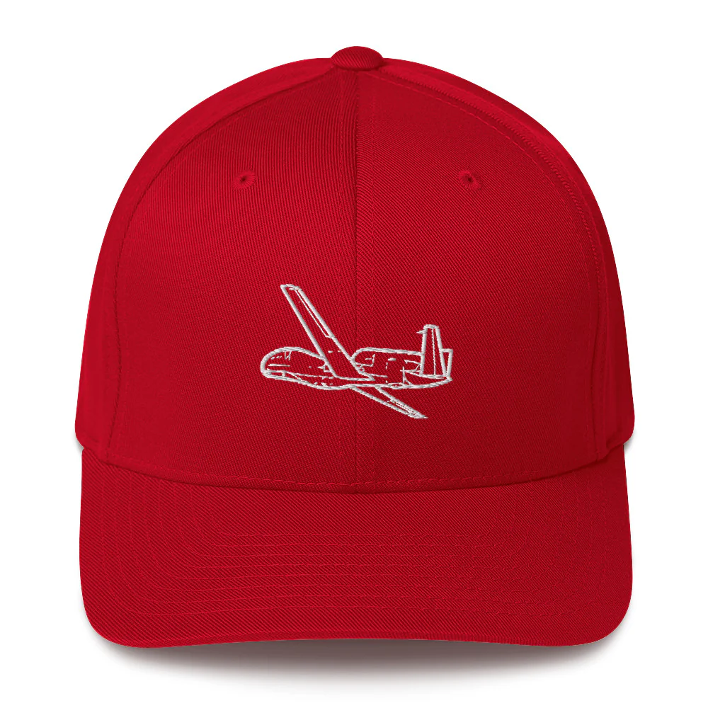 Global Hawk High-Altitude UAV 2 Embroidered Hat - Image 3