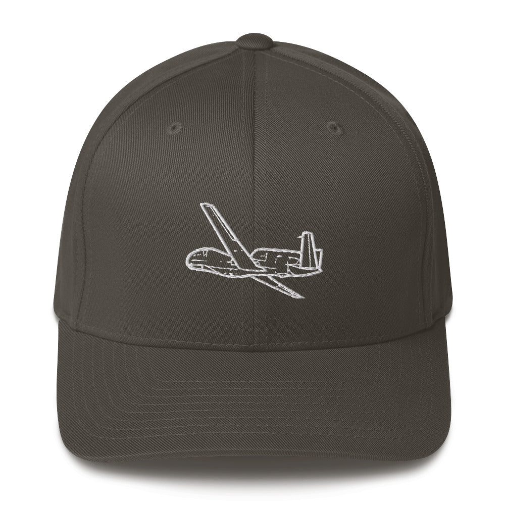 Global Hawk High-Altitude UAV 2 Embroidered Hat - Image 5