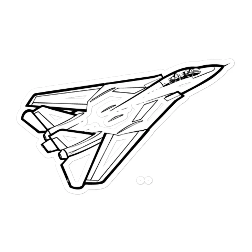Grumman F-14 Tomcat - Naval Dominance 3 Stickers - Image 3