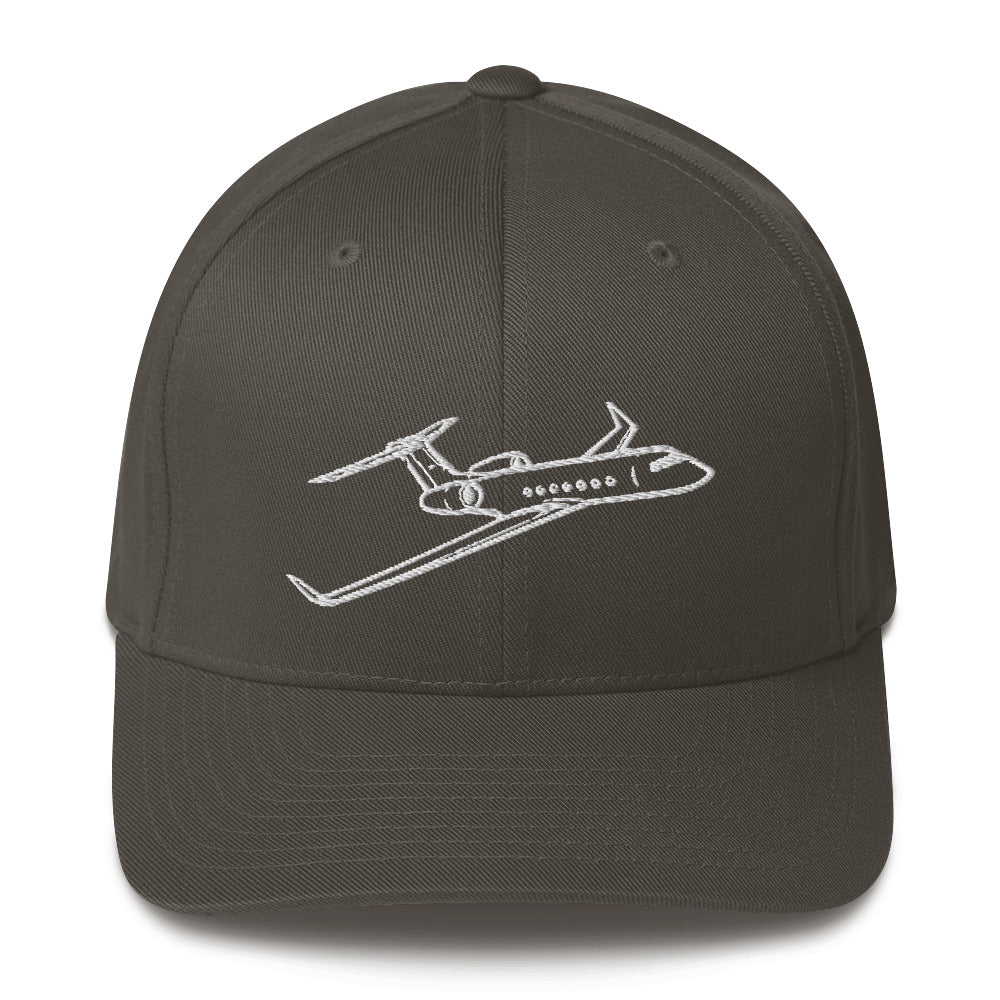 Gulfstream G550 Business Jet Embroidered Hat - Image 5