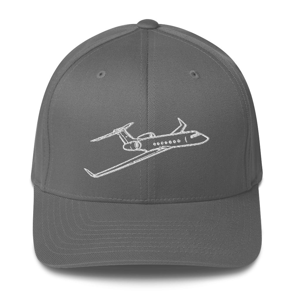 Gulfstream G550 Business Jet Embroidered Hat - Image 6