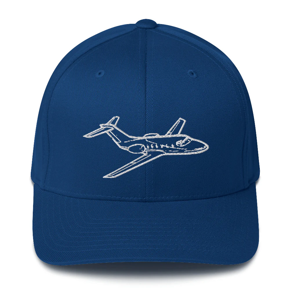 Hawker 400 Business Jet Embroidered Hat - Image 3