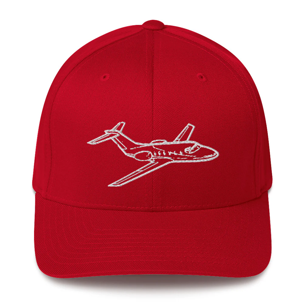 Hawker 400 Business Jet Embroidered Hat - Image 4