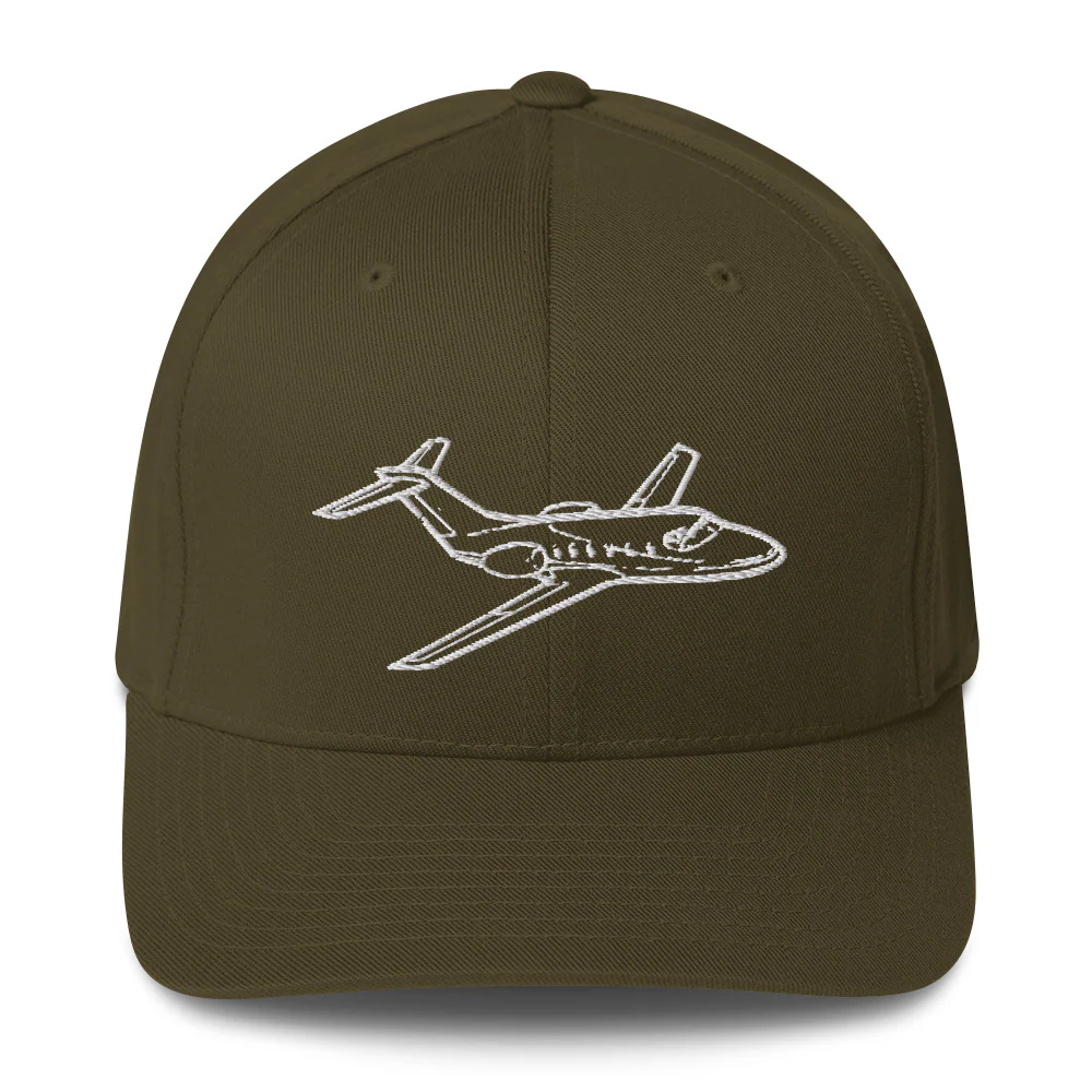 Hawker 400 Business Jet Embroidered Hat - Image 5