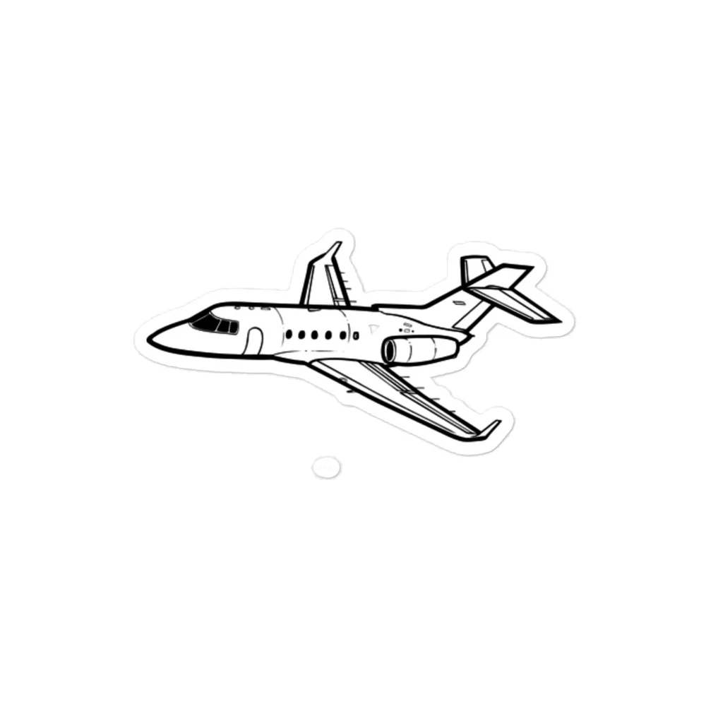 Hawker 900 XP Business Jet Stickers - Image 2