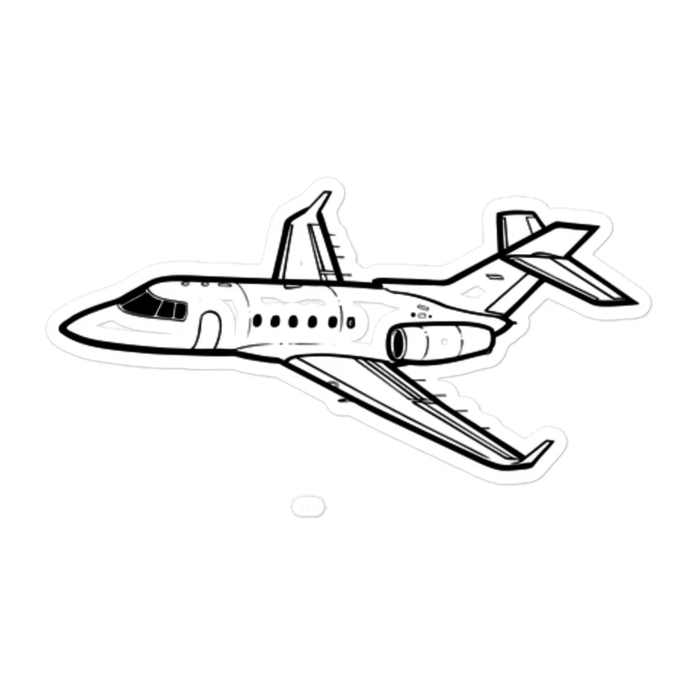 Hawker 900 XP Business Jet Stickers - Image 3