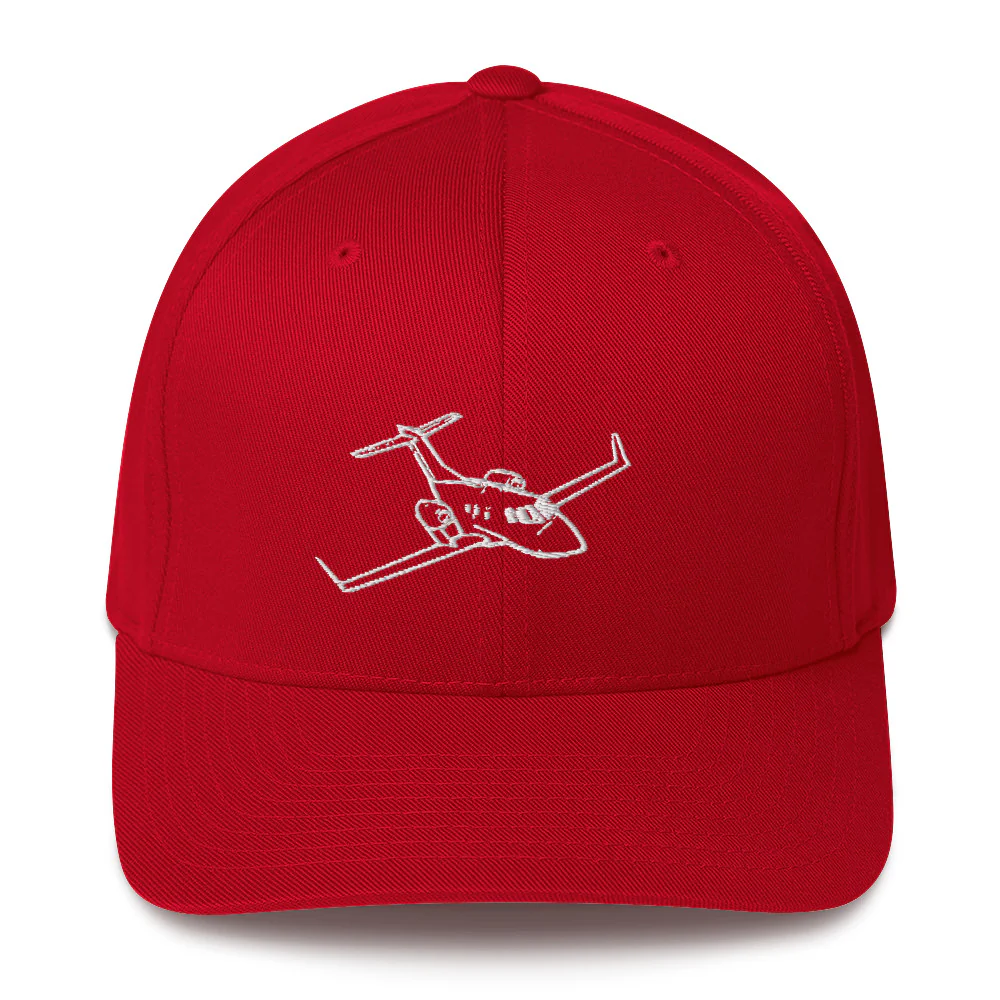 HondaJet Elite Business Aircraft Embroidered Hat - Image 3