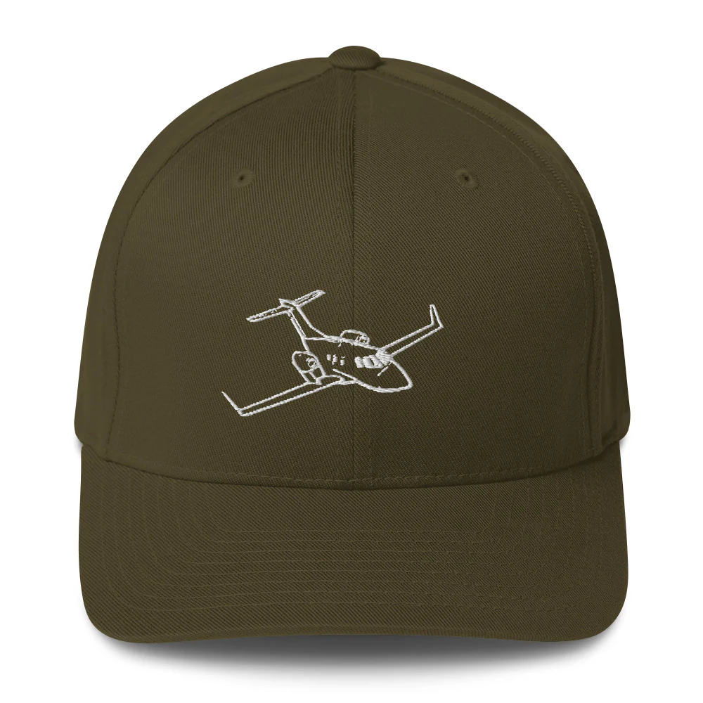HondaJet Elite Business Aircraft Embroidered Hat - Image 4