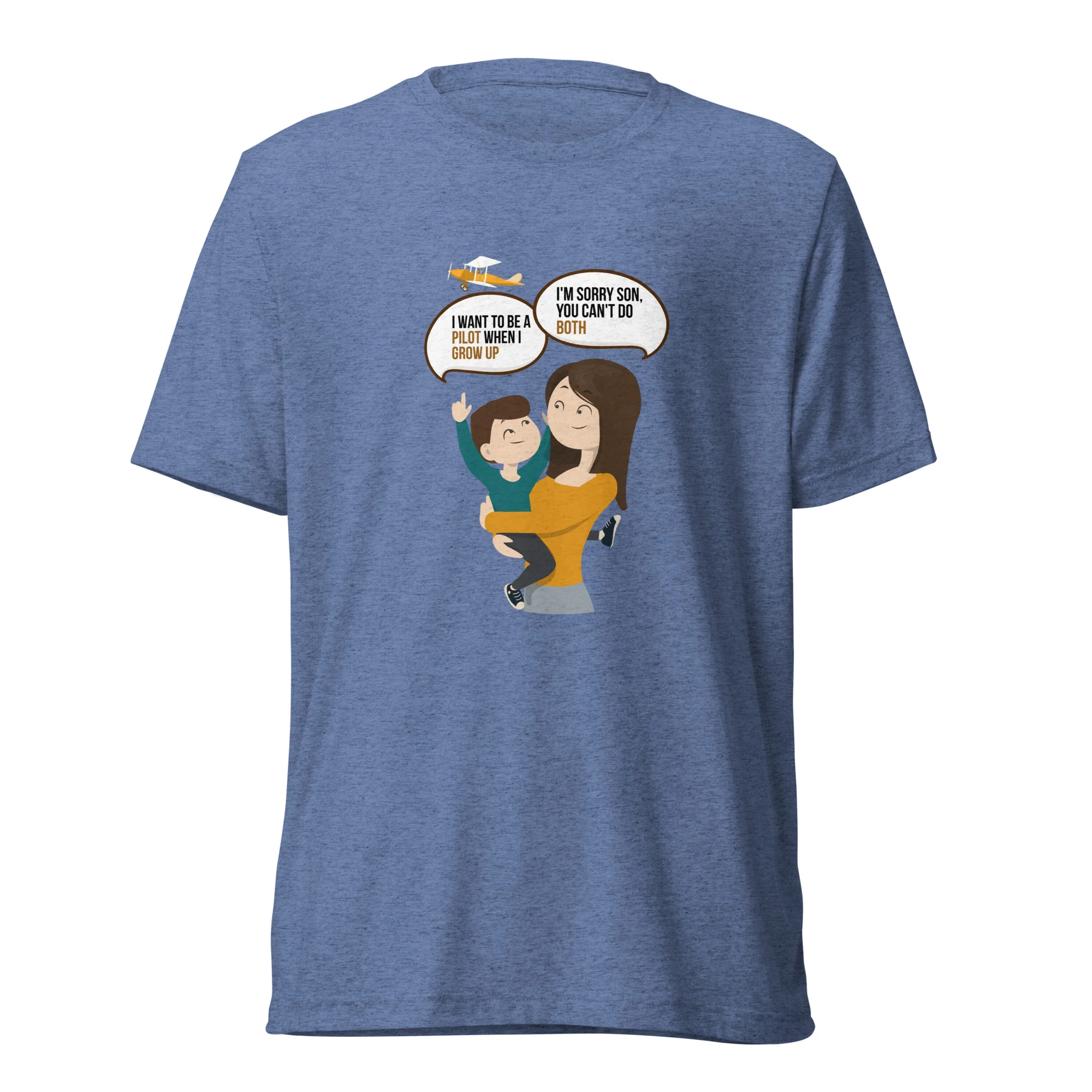I Want to be a Pilot When I Grow Up Tee - Image 7