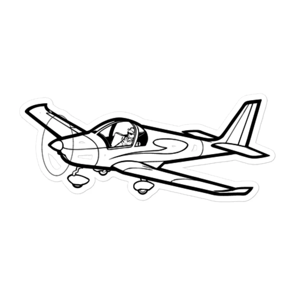 KAPPA KP-5: Sporty Homebuilt Aircraft Stickers - Image 3