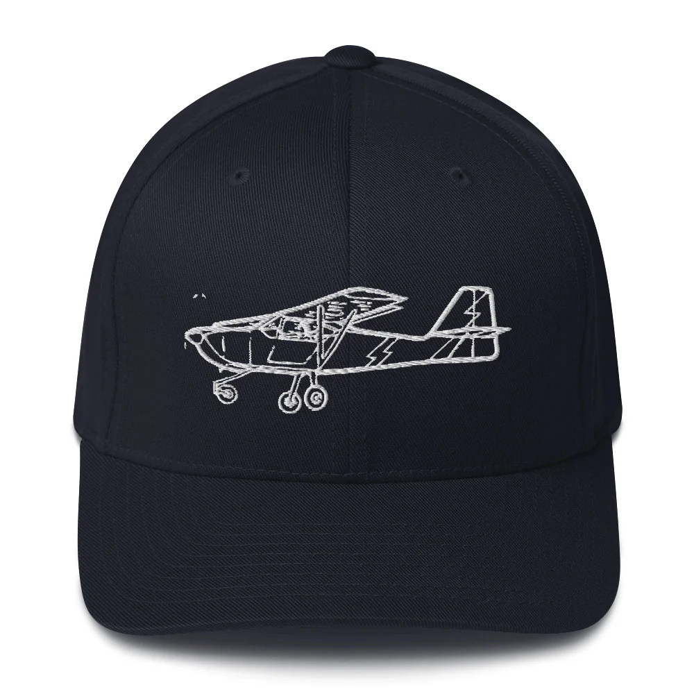 Kitfox 7 Sport Homebuilt Aircraft  Embroidered Hat - Image 3