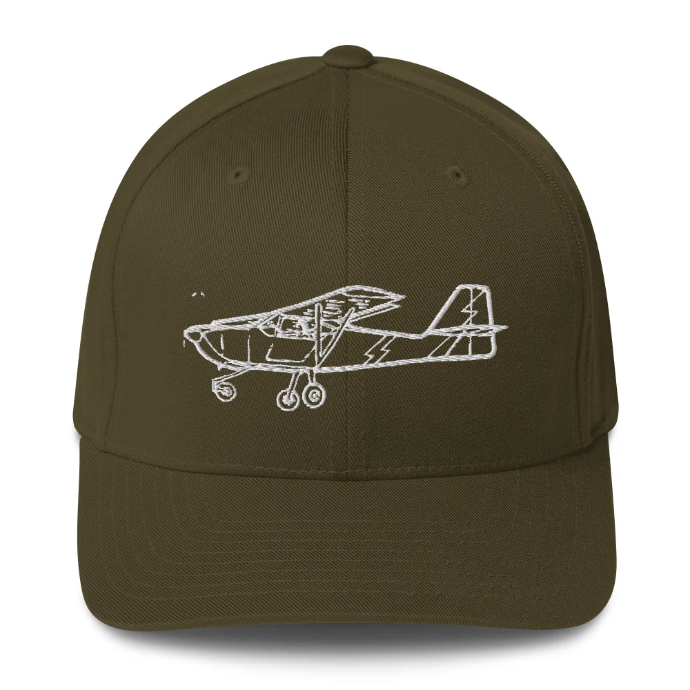 Kitfox 7 Sport Homebuilt Aircraft  Embroidered Hat - Image 4