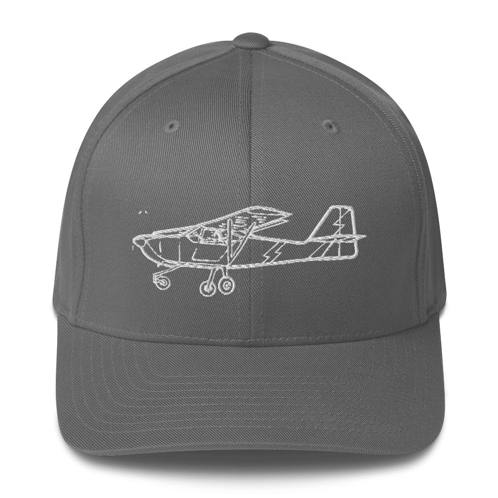 Kitfox 7 Sport Homebuilt Aircraft  Embroidered Hat - Image 6