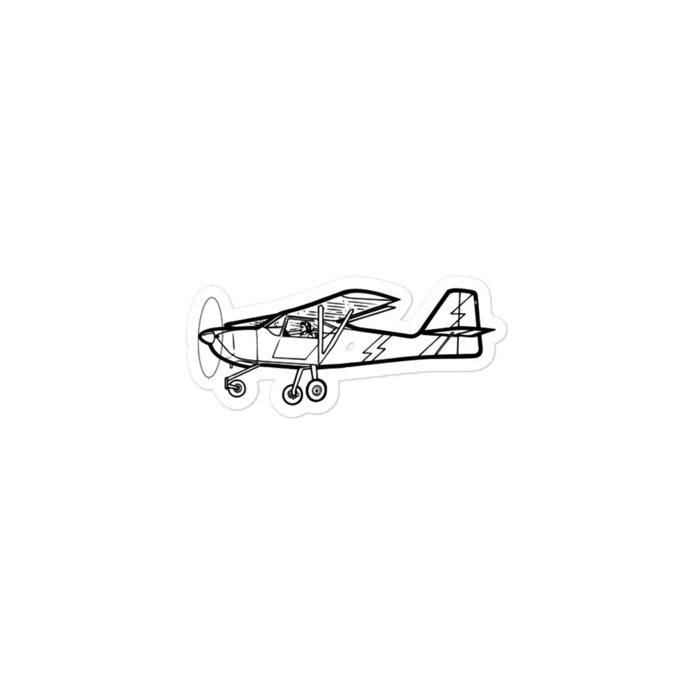 Kitfox 7 Sport Homebuilt Aircraft Stickers