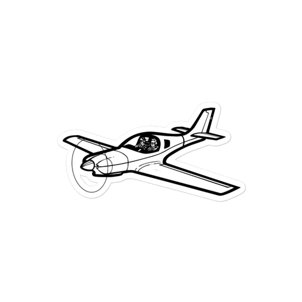 Lancair High-Performance Kit Planes Stickers - Image 2
