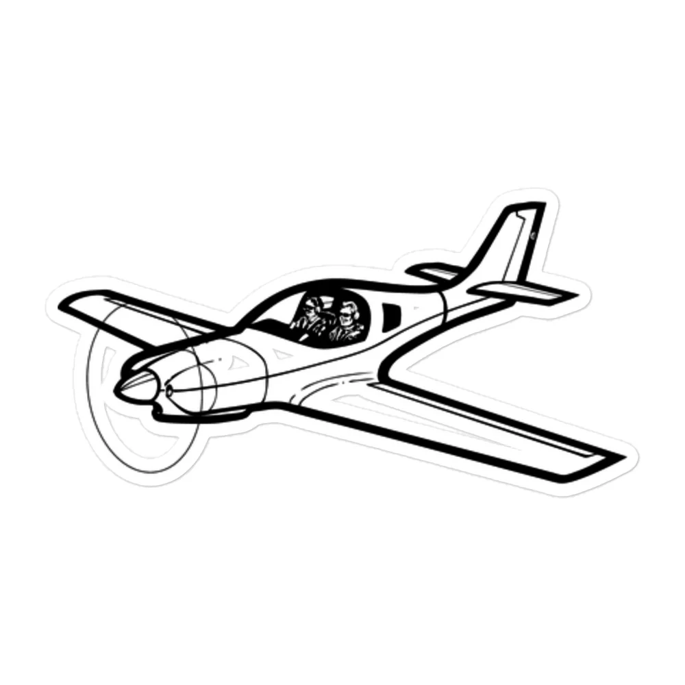 Lancair High-Performance Kit Planes Stickers - Image 3