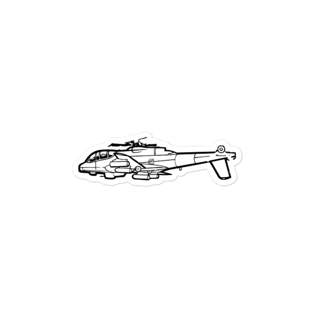 Lockheed AH-56 Cheyenne Attack Helicopter Stickers - Image 2