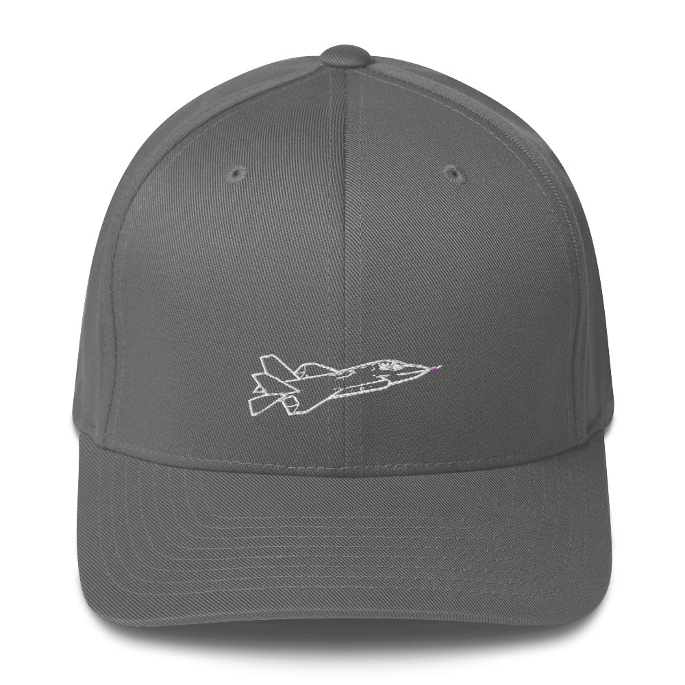 Lockheed Martin F-35 Lightning II Embroidered Hat - Image 11