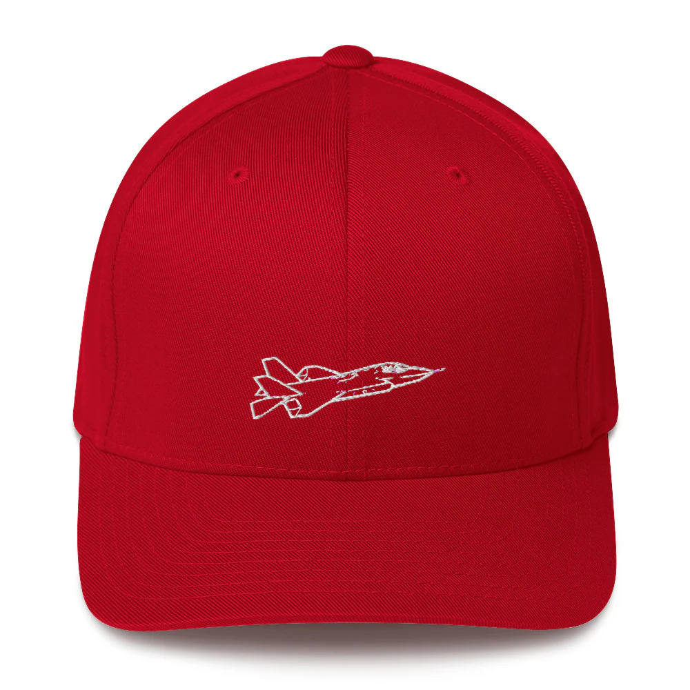 Lockheed Martin F-35 Lightning II Embroidered Hat - Image 6