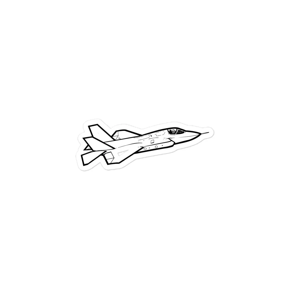Lockheed Martin F-35 Lightning II Sticker - Image 2