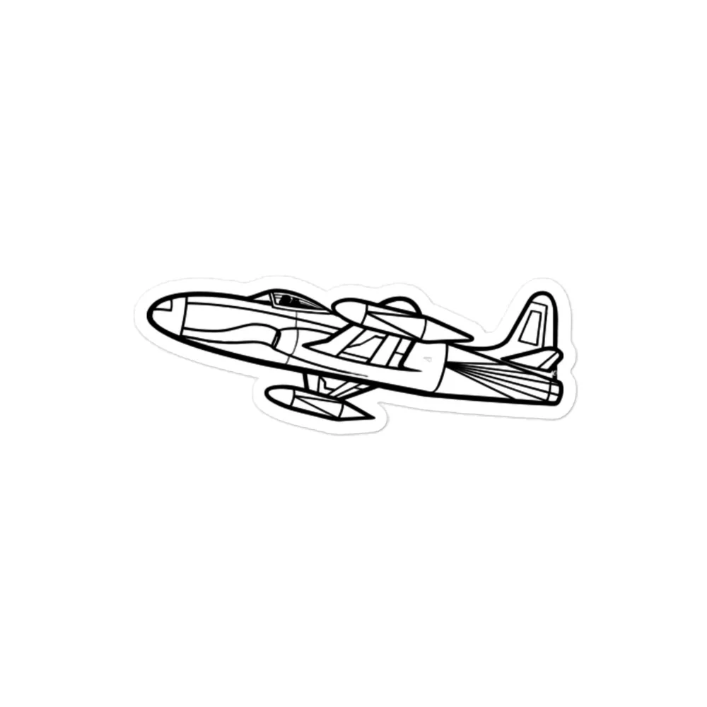 Lockheed P-80 Shooting Star Jet Stickers - Image 2