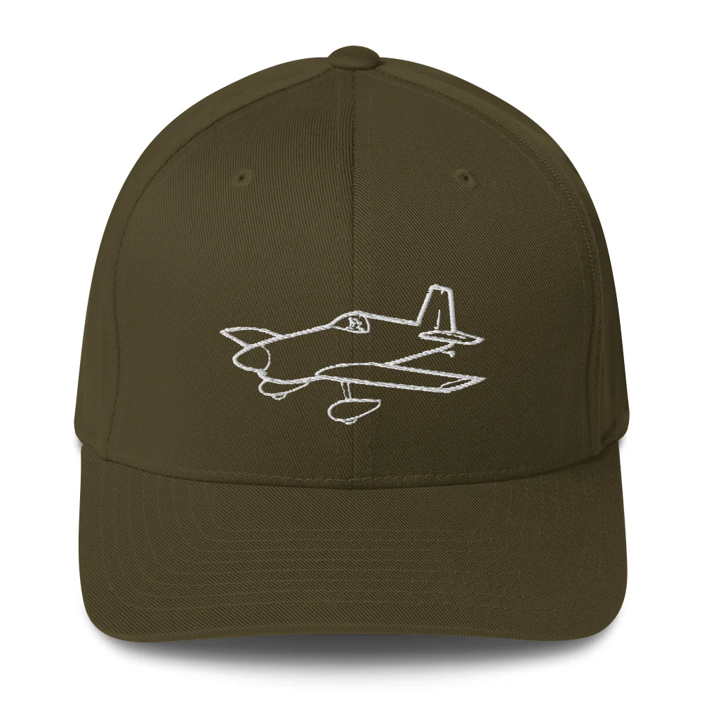 Midget Mustang - Sport Homebuilt Aircraft Embroidered Hat