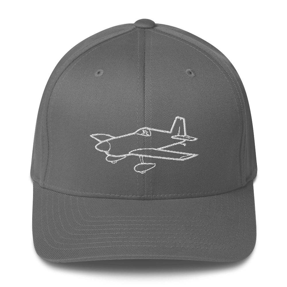 Midget Mustang - Sport Homebuilt Aircraft Embroidered Hat - Image 6