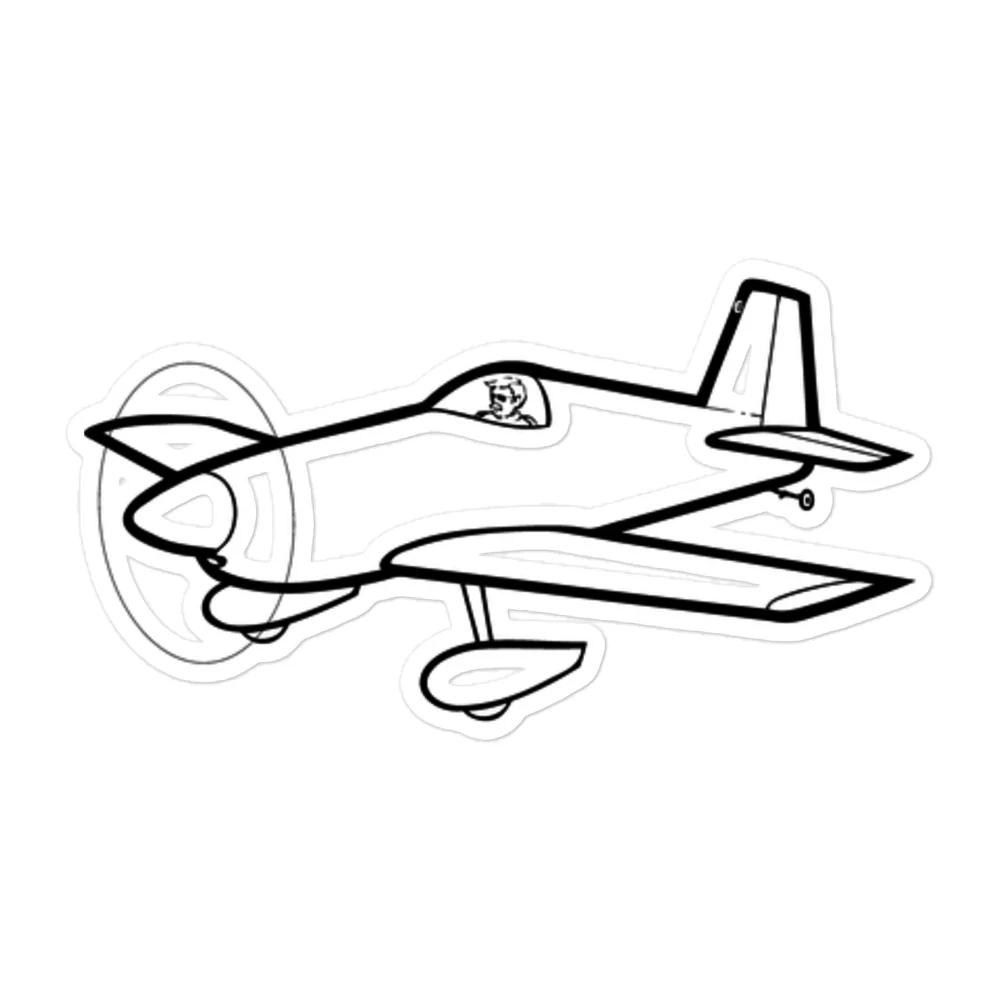 Midget Mustang - Sport Homebuilt Aircraft Stickers - Image 3