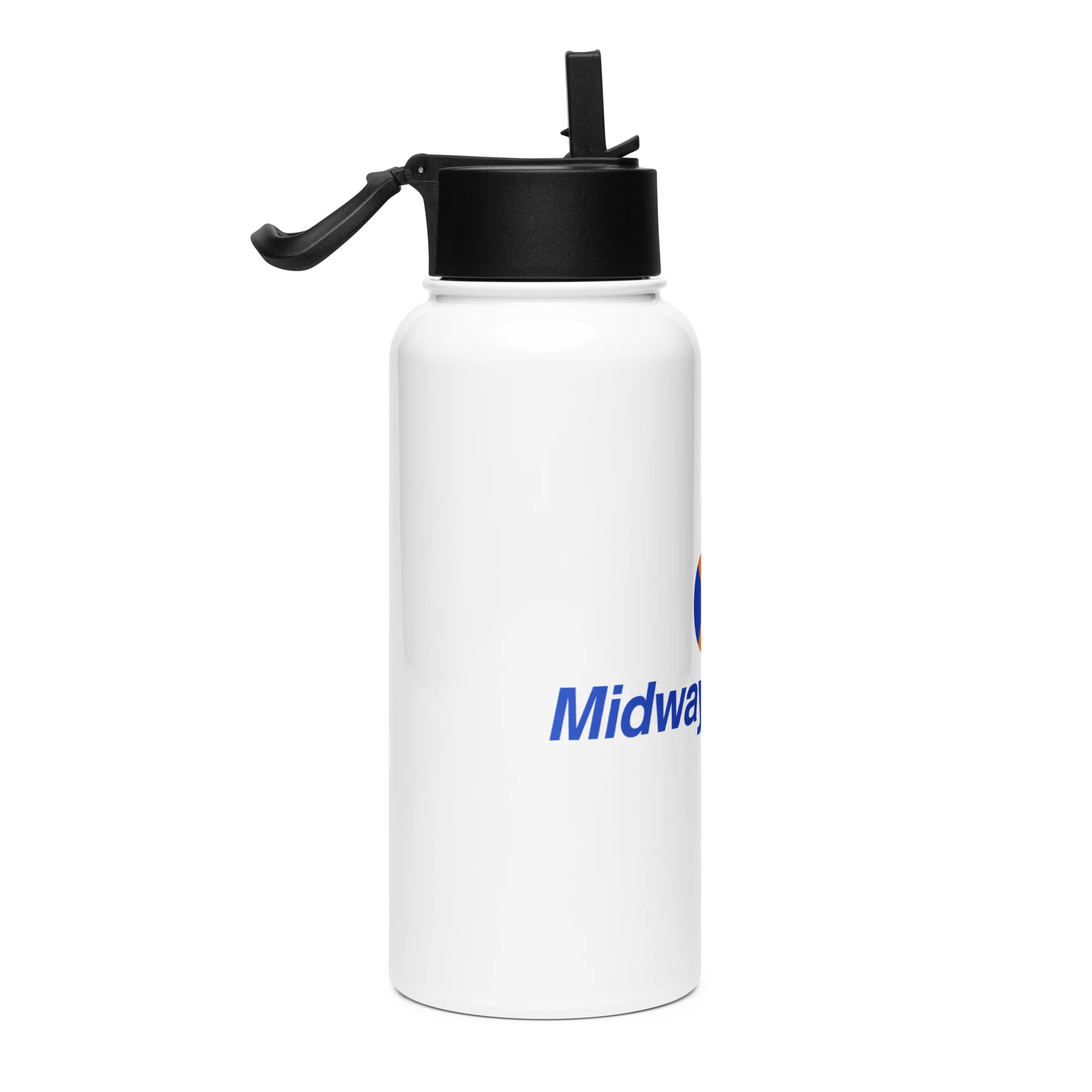 Midway Airlines Stainless Steel Water Bottle - Image 3