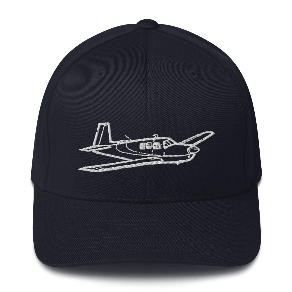 Mooney M20F Executive Cruiser Embroidered Hat - Image 2