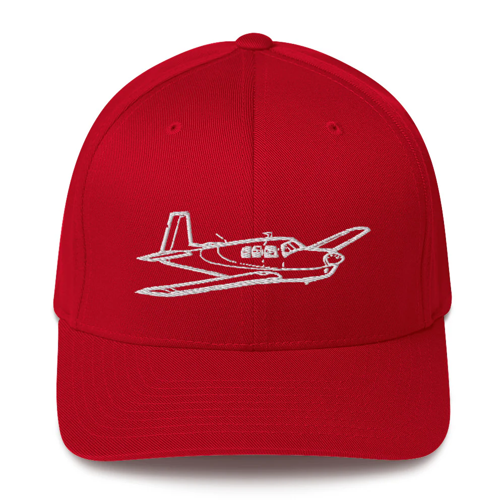 Mooney M20F Executive Cruiser Embroidered Hat - Image 4