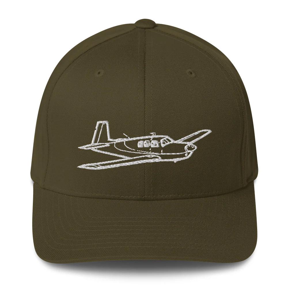 Mooney M20F Executive Cruiser Embroidered Hat - Image 5
