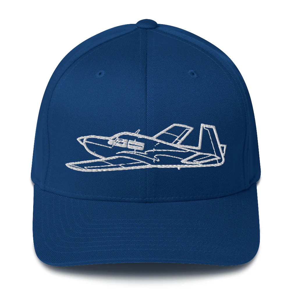 Mooney M20J 'Missile' Embroidered Hat - Image 2