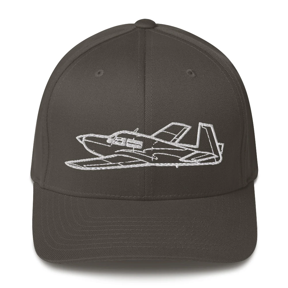 Mooney M20J 'Missile' Embroidered Hat - Image 5