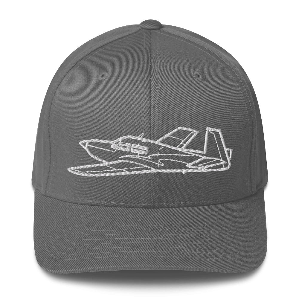 Mooney M20J 'Missile' Embroidered Hat - Image 6