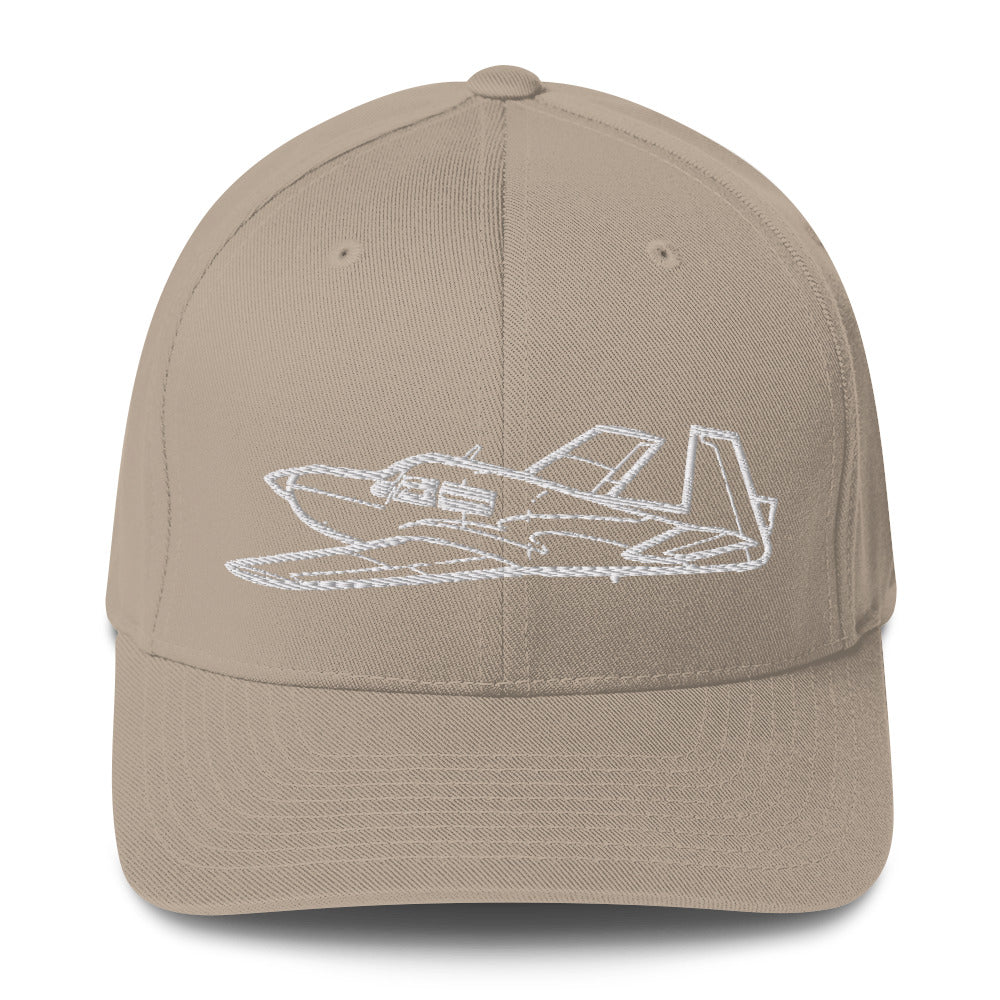 Mooney M20J 'Missile' Embroidered Hat - Image 7