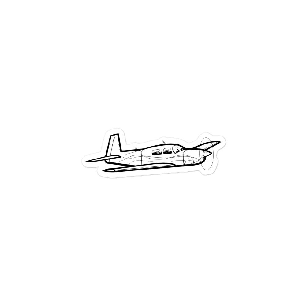 Mooney M20J Speedster 2 Sticker - Image 2