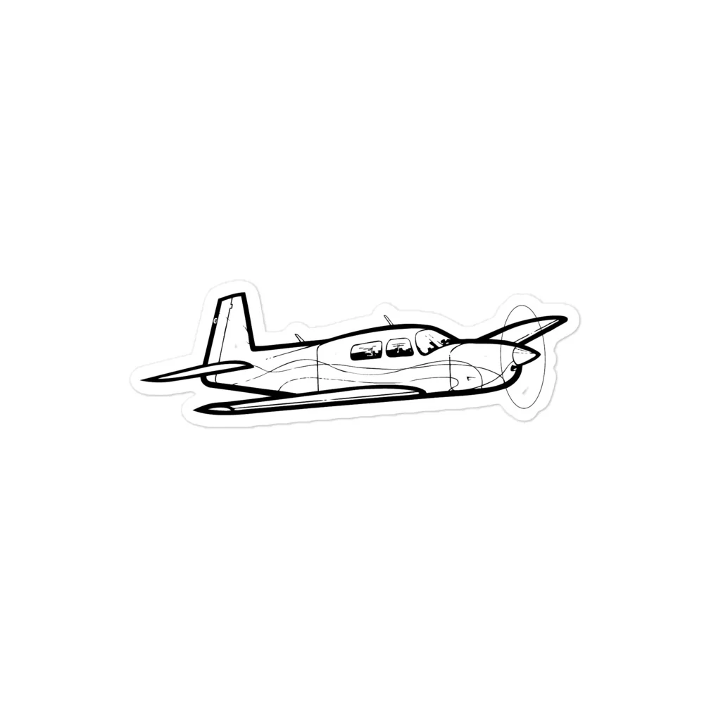 Mooney M20J Speedster 2 Sticker - Image 3