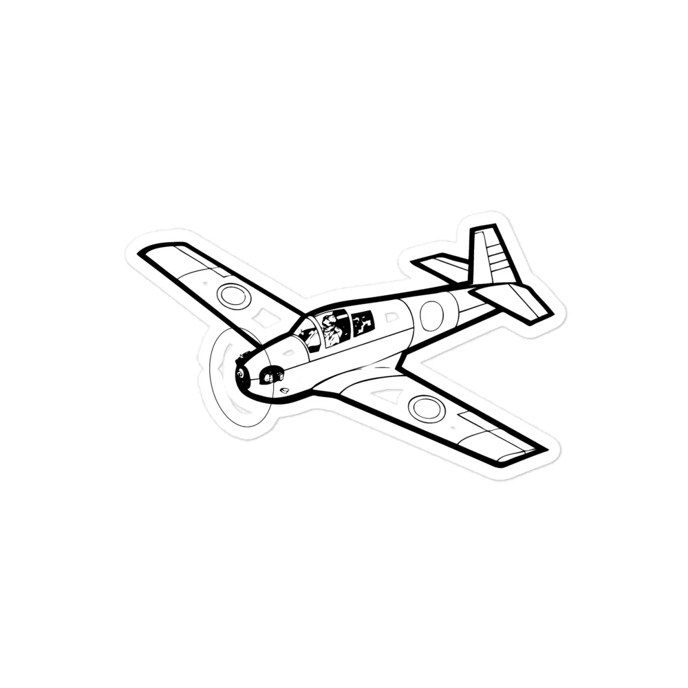 Mooney Mite: Solo Flight Icon Sticker - Image 3