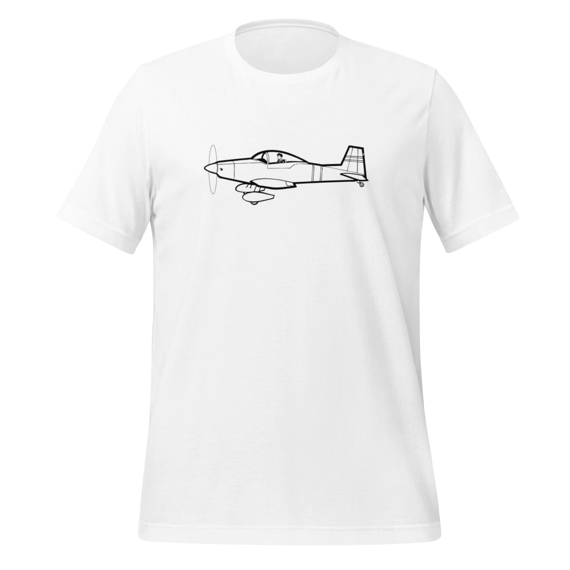 Mustang II Sport Homebuilt Aircraft Tee - Image 9