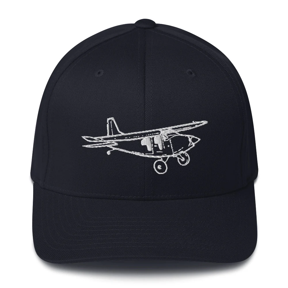 Mysterious General Aviation BIGFOOT Embroidered Hat - Image 2