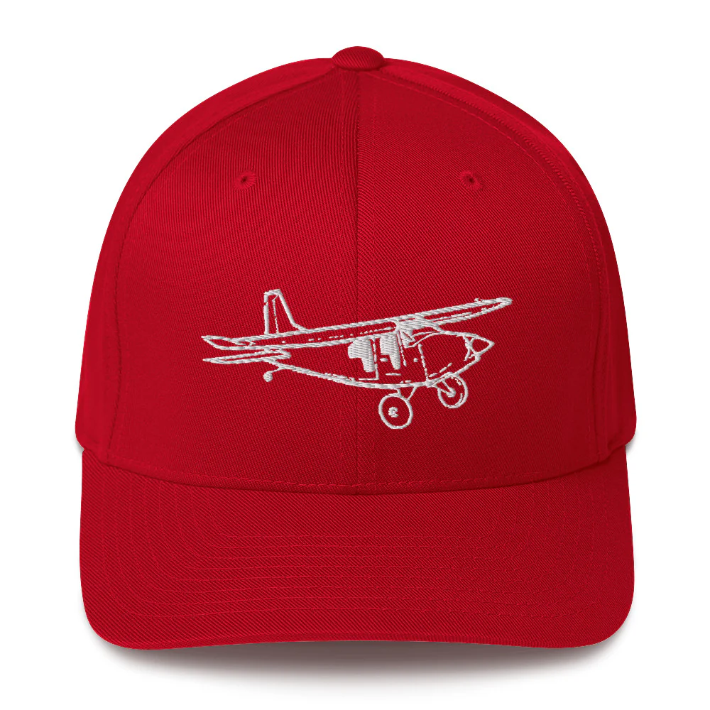 Mysterious General Aviation BIGFOOT Embroidered Hat - Image 4