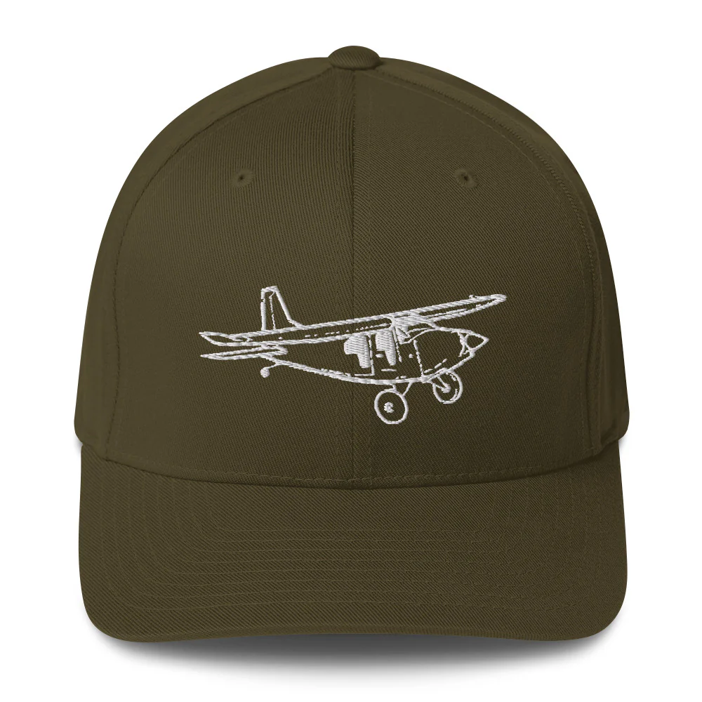 Mysterious General Aviation BIGFOOT Embroidered Hat - Image 5