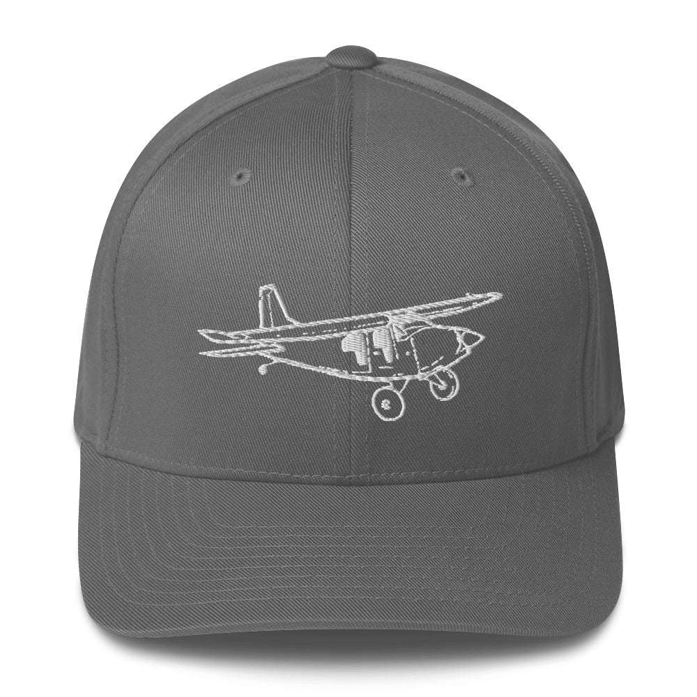 Mysterious General Aviation BIGFOOT Embroidered Hat - Image 6
